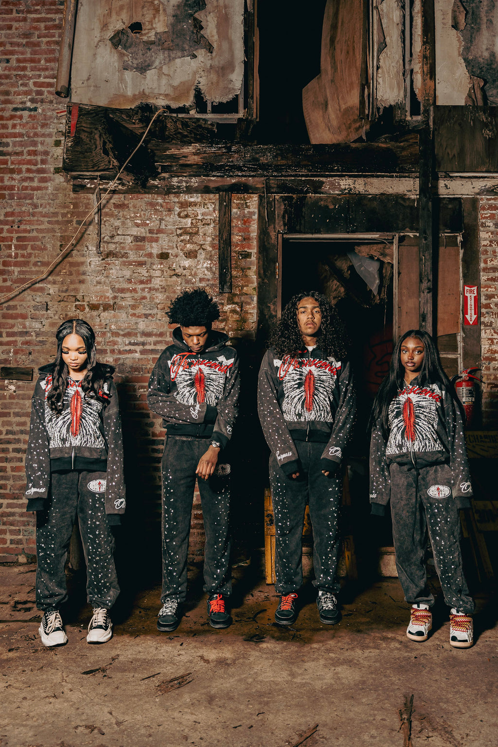 “RISE ABOVE ALL” Sweatsuits